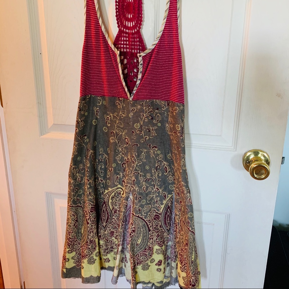 Free people crochet dress RARE